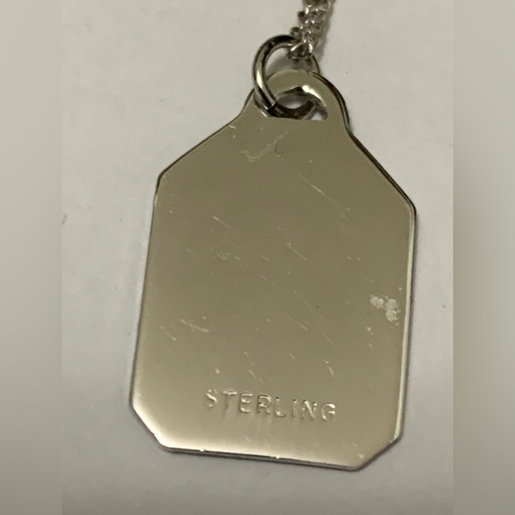 Leo zodiac pendant with 18” chain (Sterling silver) NEW Vintage - Picture 5 of 8